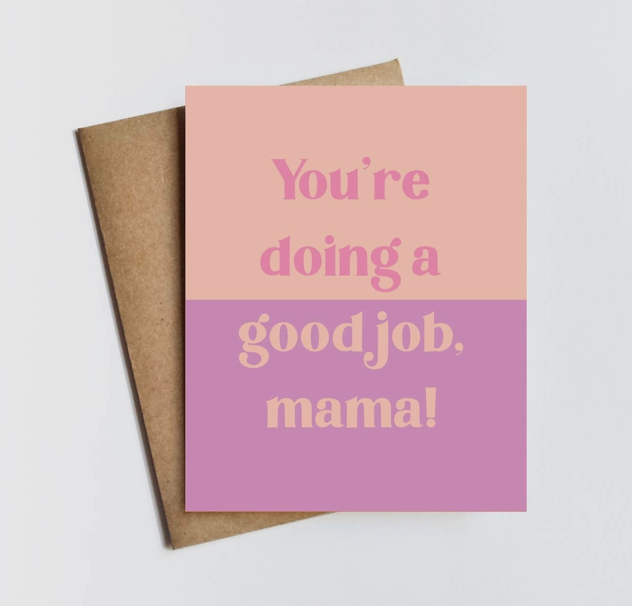 good job mama card
