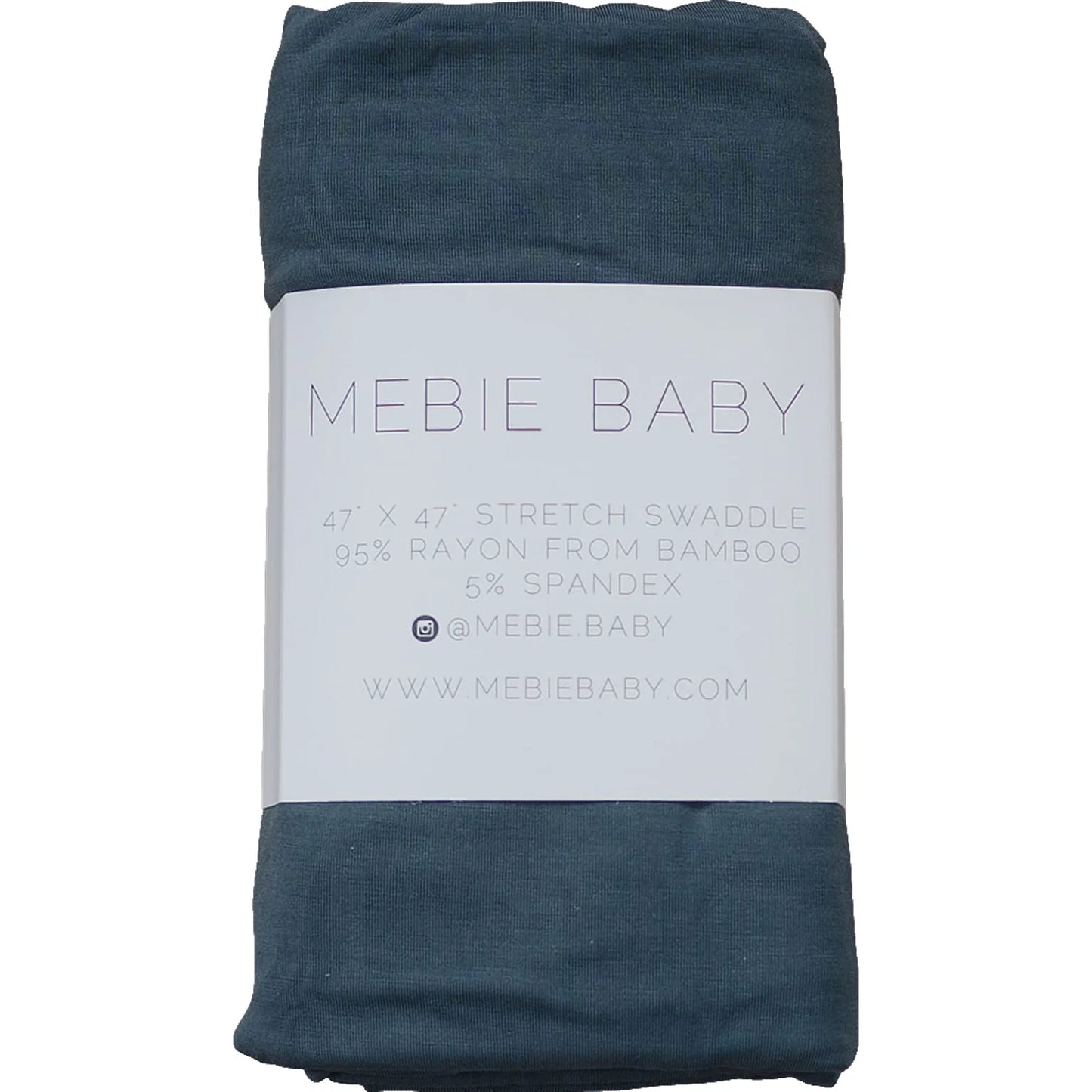 stretch swaddle - charcoal