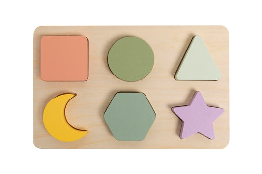 wooden shapes puzzle