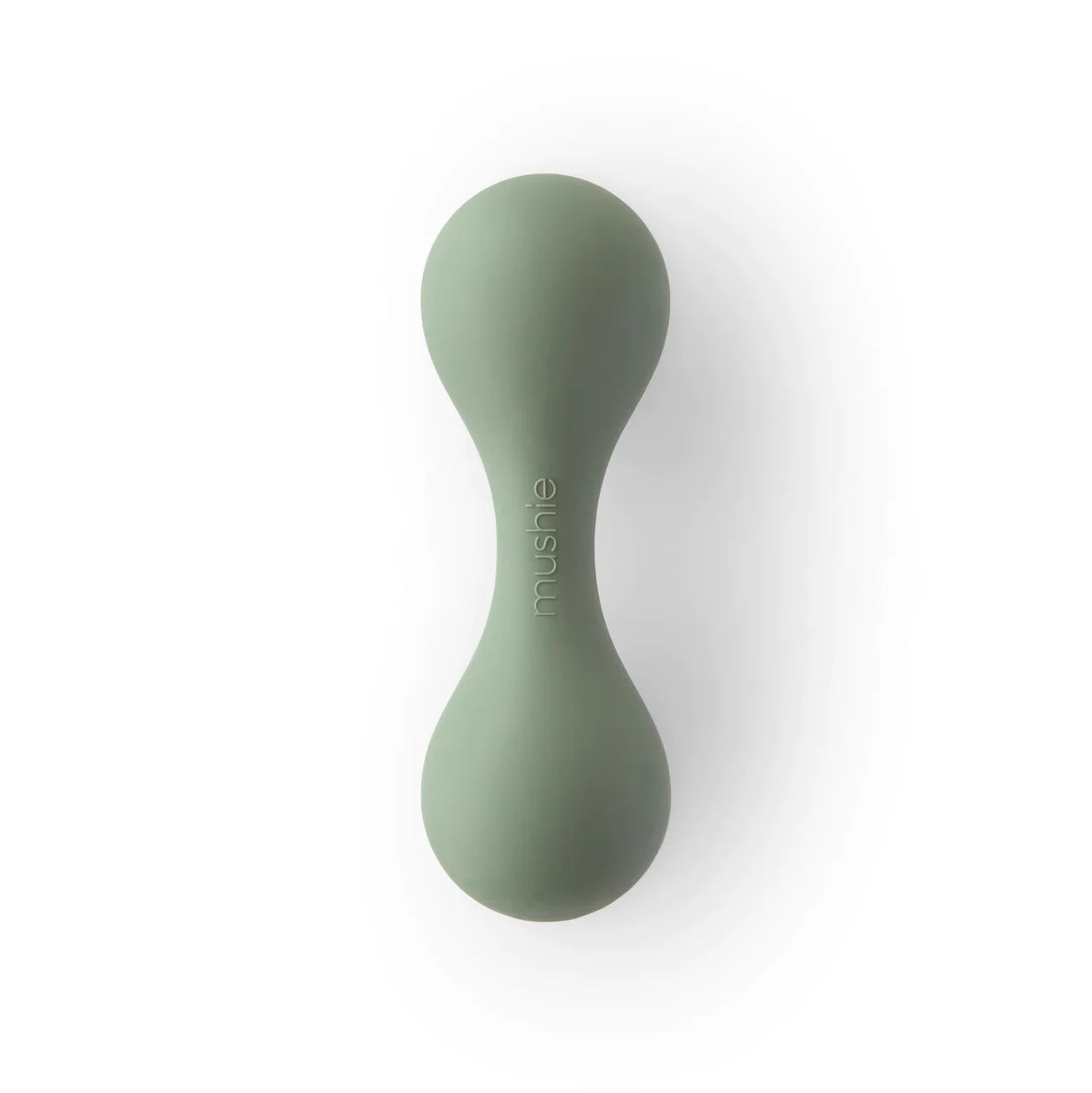 silicone baby rattle / dried thyme