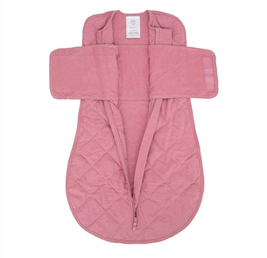 dream weighted swaddle / dusty rose