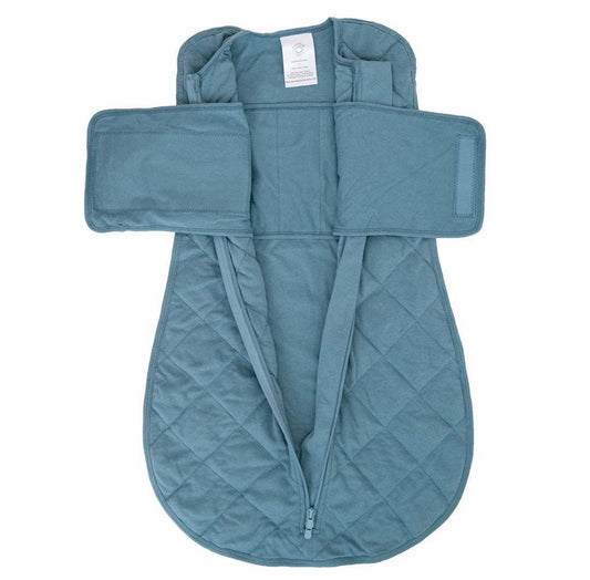 dream weighted swaddle / ocean blue